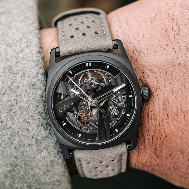 CODE41 Day41 Technical Specifications PVD Black