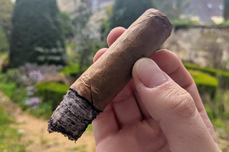 Perdomo 20th Anniversary Connecticut Cigar Second third