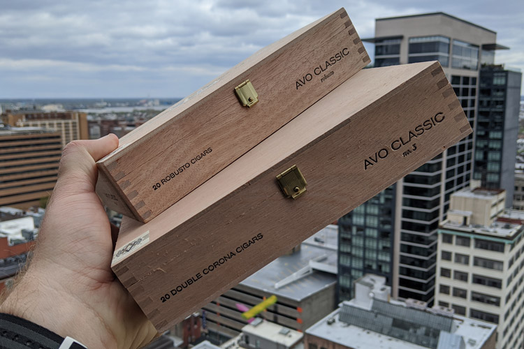Avo Classic Cigar Box Sizes