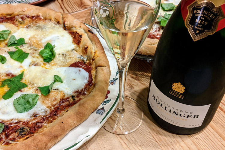 Bollinger Special Cuvée Champagne & Homemade Pizza