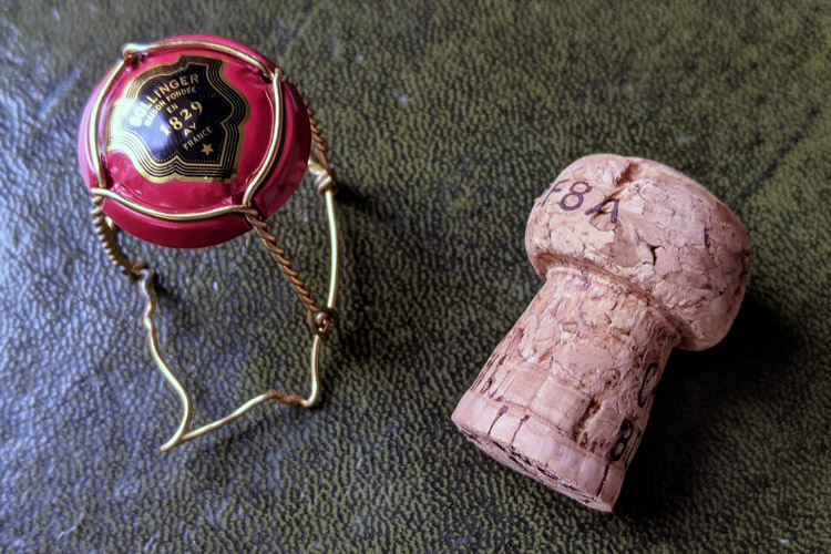 Bollinger Special Cuvée Champagne Plaque & Cork