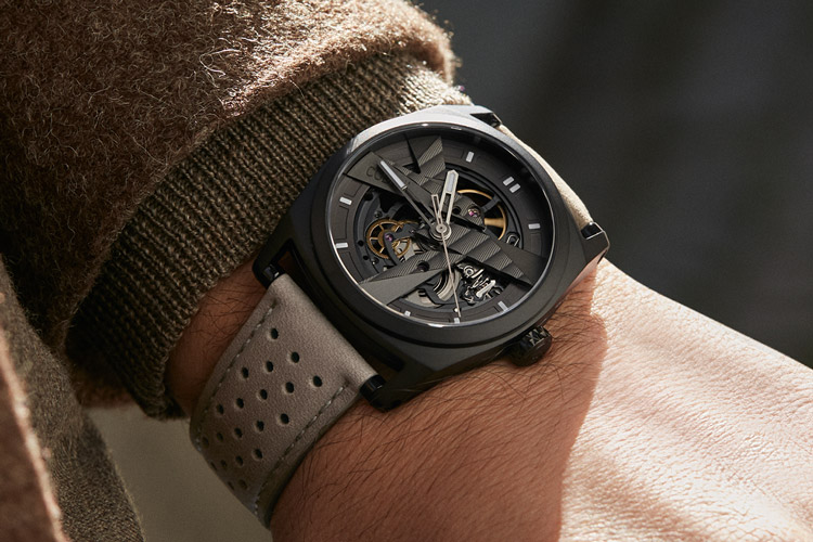 CODE41 DAY41 Black PVD Brown Perforated