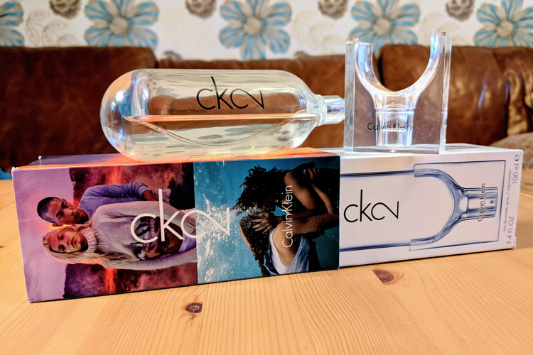 Calvin Klein CK2 Bottle & Packaging