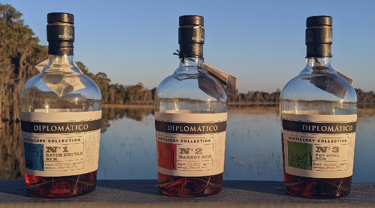 Diplomatico Distillery Collection Three Bottles