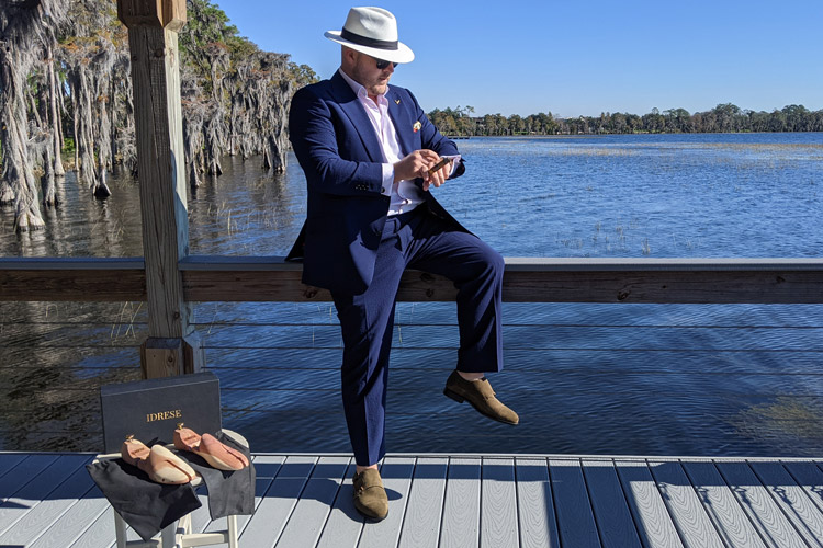 Indochino Custom Suit & Idrese Custom Shoes