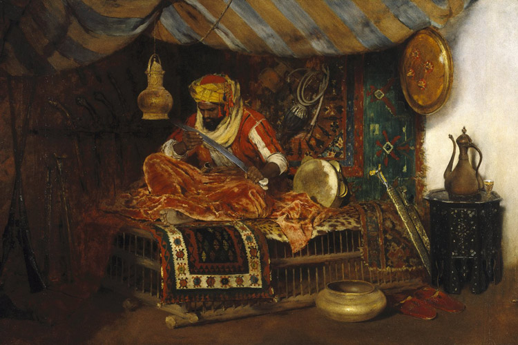 The Moorish Warrior by William Merritt Chase