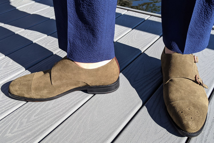 Wearing Idrese Shoes