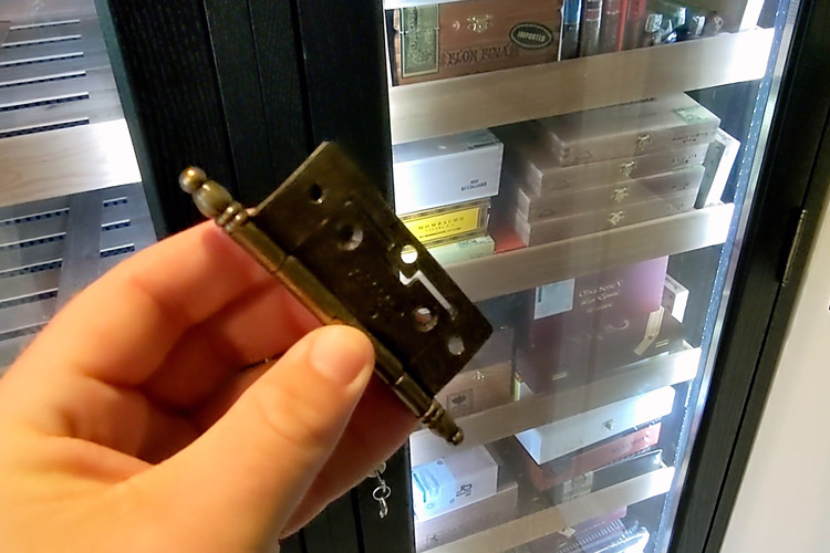 Bent Remington Cabinet Hinges