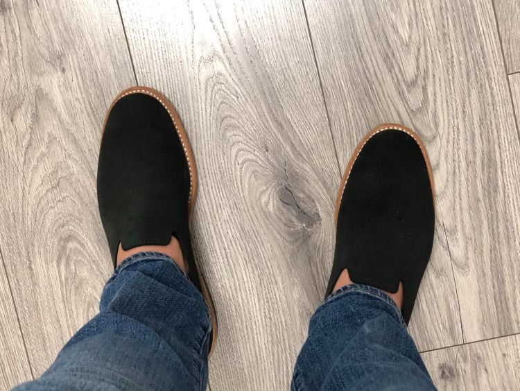 Mark albert Loafers Black on Feet