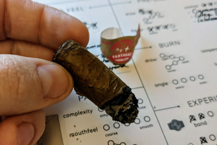 Partagas Mille Fleur Cigar Final Third