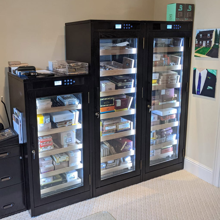Prestige Imports Remington Vs Redford Lite Cigar Cabinets