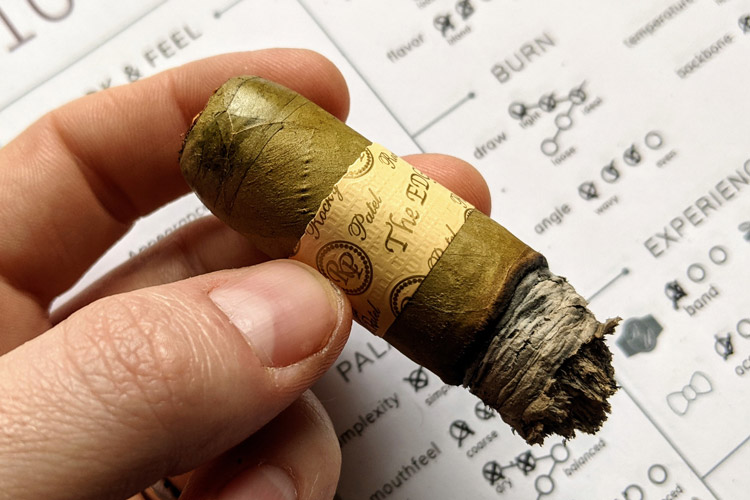 Rocky Patel The Edge Candela Cigar Final Third