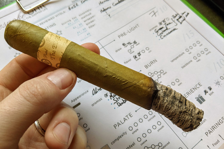 Rocky Patel The Edge Candela Cigar First Third
