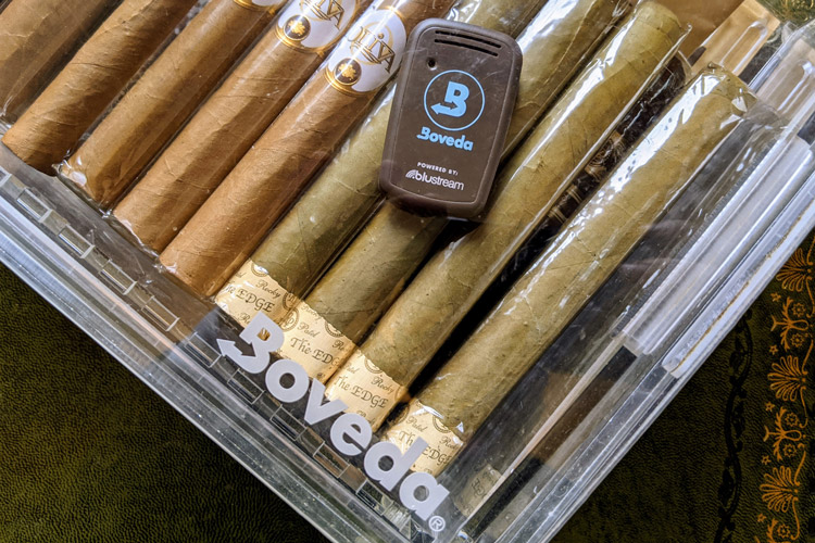 Rocky Patel The Edge Candela Cigar In Boveda Humidor