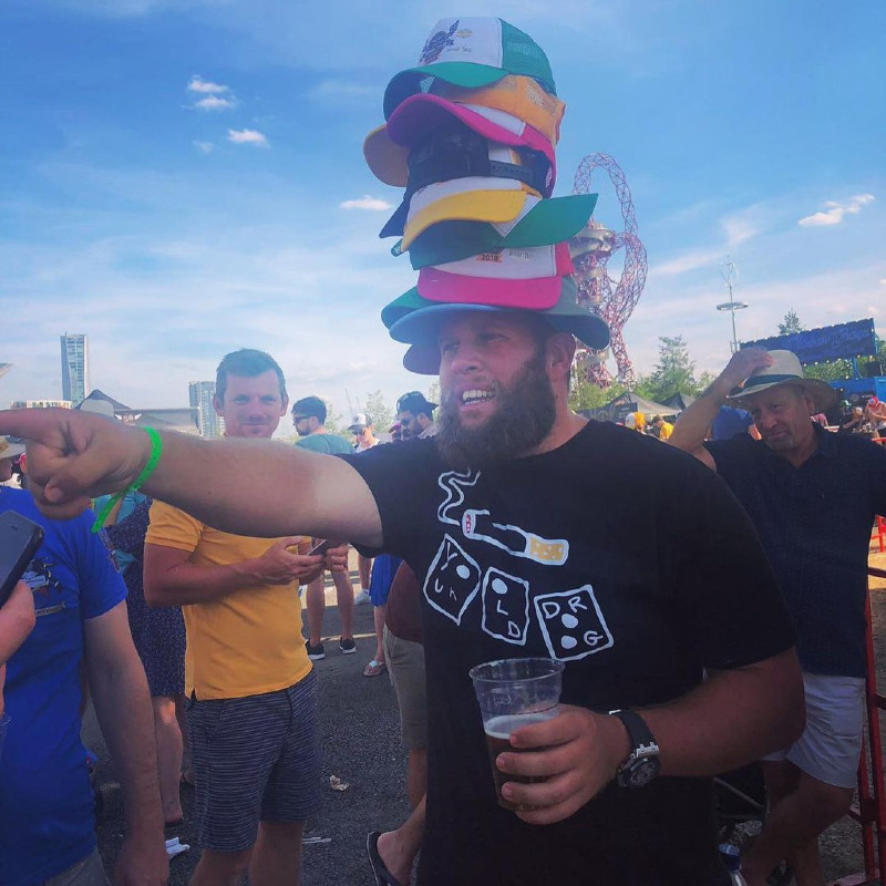 Andrew Beef Johnston wearing Audemars Piget Royal Oak Chronograph