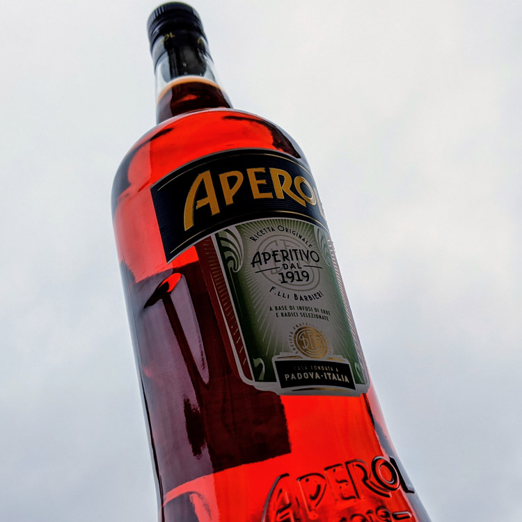 Aperol Liquor Sky Background