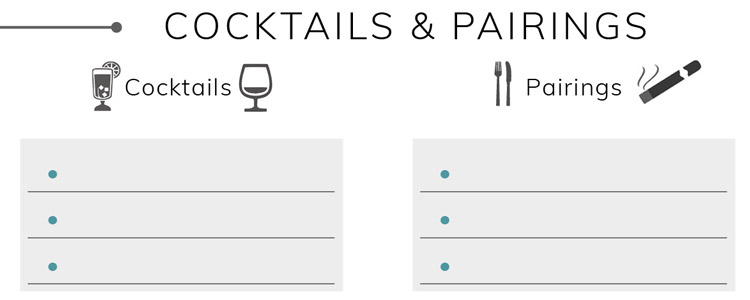 Bespoke Unit Liquor Formula Cocktails