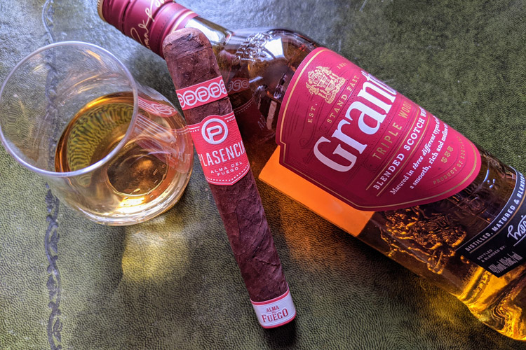Grant's Triple Wood Scotch Whisky & Cigar