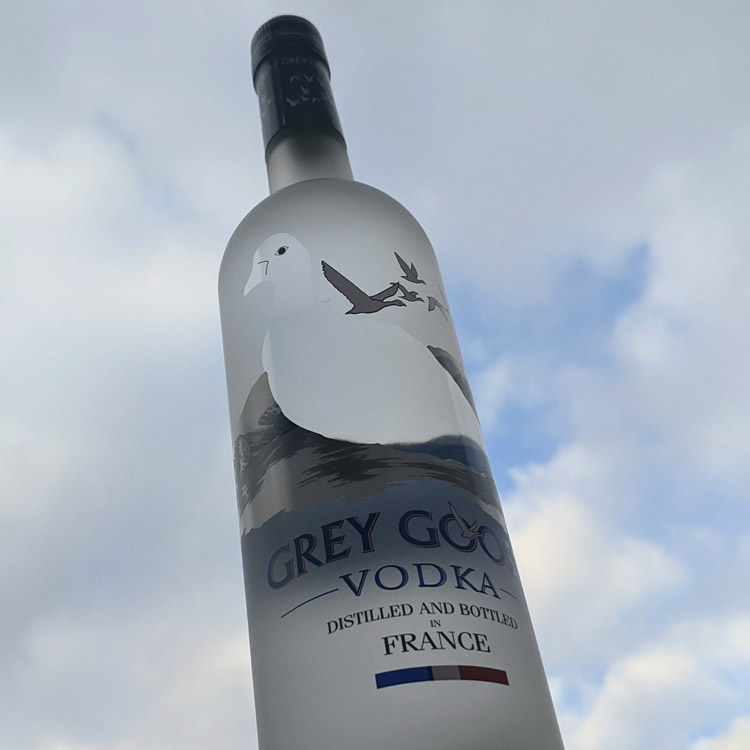 Grey Goose Vodka Sky Background