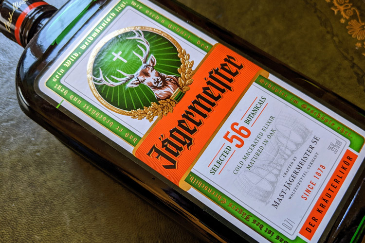 Jägermeister Liquor Label Details