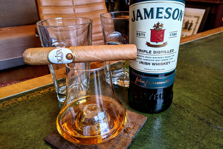 Jameson Irish Whiskey & Cigar