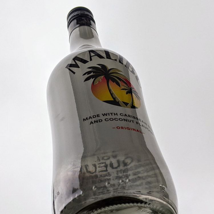 Malibu Original Rum Sky Background