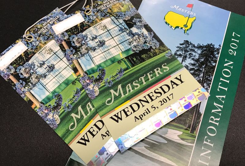 Masters 2017 Tickets and Information Booklet