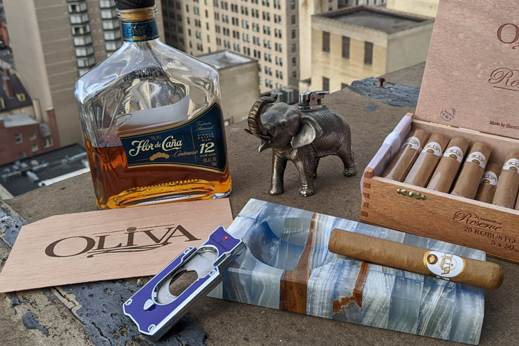 Oliva Connecticut Reserve Cigar Rum Pairing
