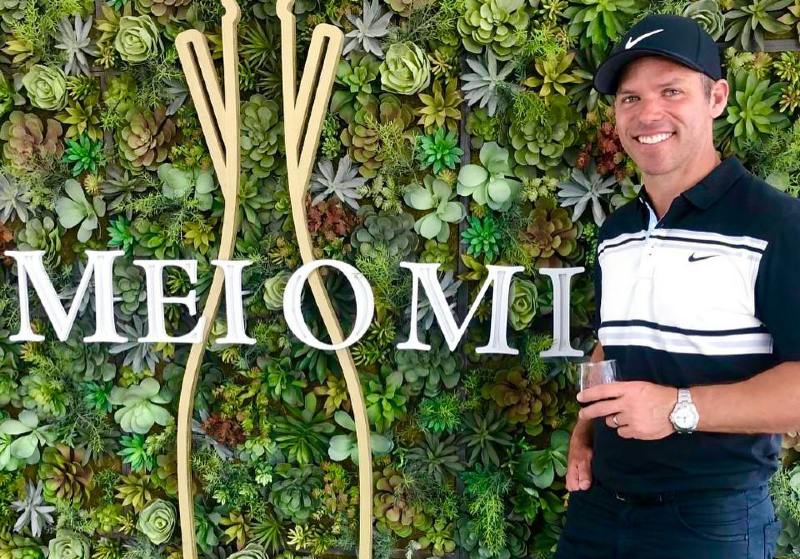 Paul Casey wearing Rolex Explorer