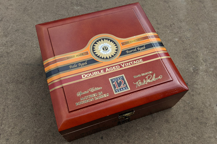 Perdomo Doubled Aged 12 Years Vintage Connecticut Cigar Box Exterior