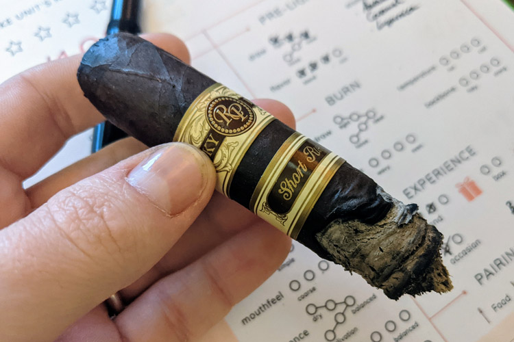 Rocky Patel Short Run Cigar Burn Quality
