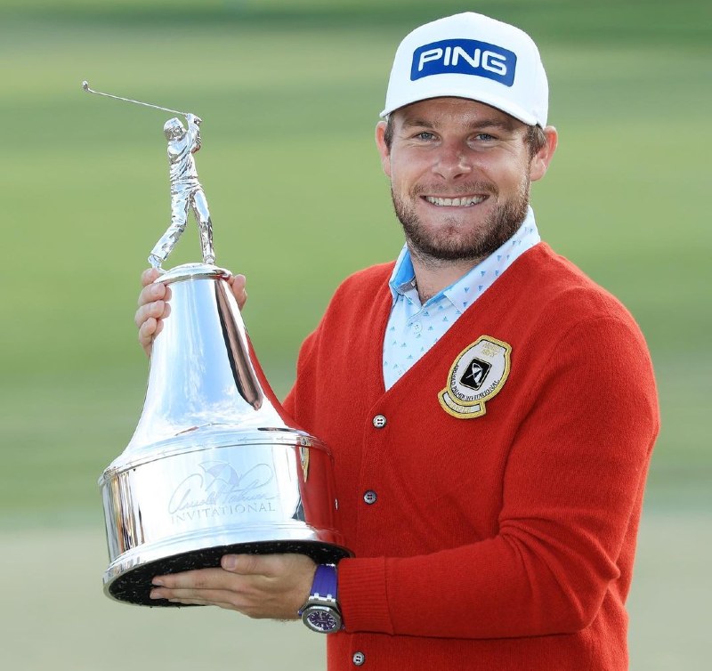 Tyrrell Hatton Wearing Purple Royal Oak Offshore Diver