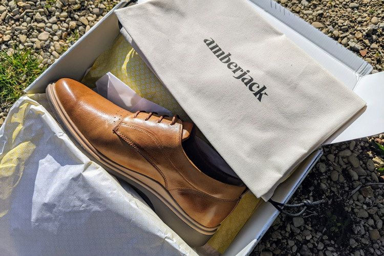 Amberjack The Original Shoe In Packaging