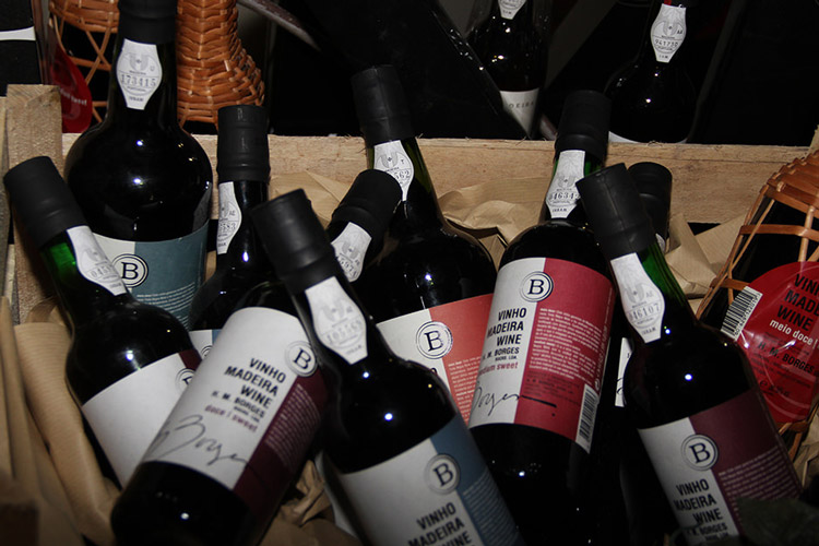 Different HM Borges Madeira Wines