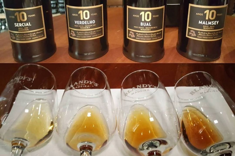 Different Types of Madeira by Blandys