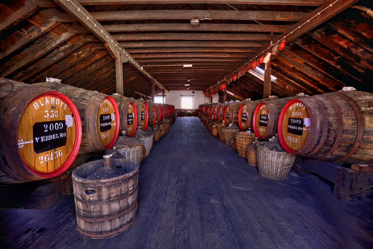 How Madeira Is Made - Blandys Verdelho Madeira Casks