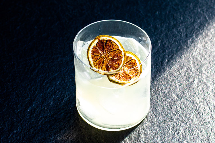Ouzo Tonic Cocktail