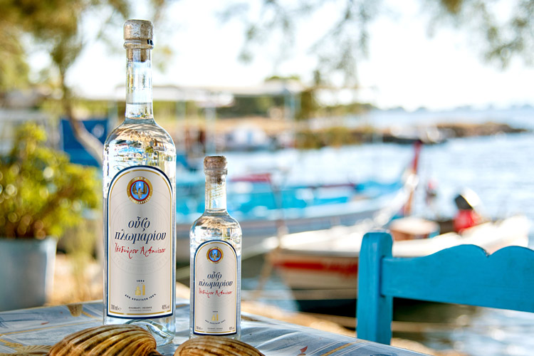Ouzo of Plomari Isidoros Arvanitis