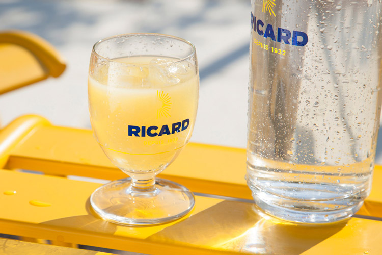 Ricard Pastis Glass