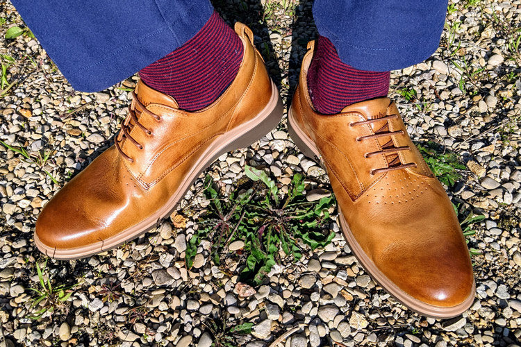 Wearing Amberjack The Original Shoe