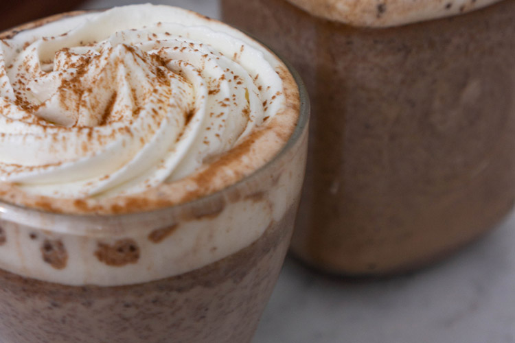 Whipped Cream Chocolate Drink
