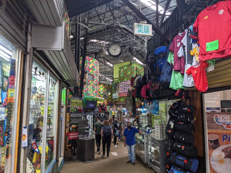 Central Market San Jose Costa Rica Shops