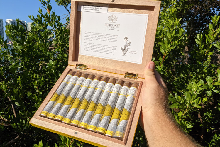 Macanudo Heritage Nuevo Ecuador Cigar Box Interior