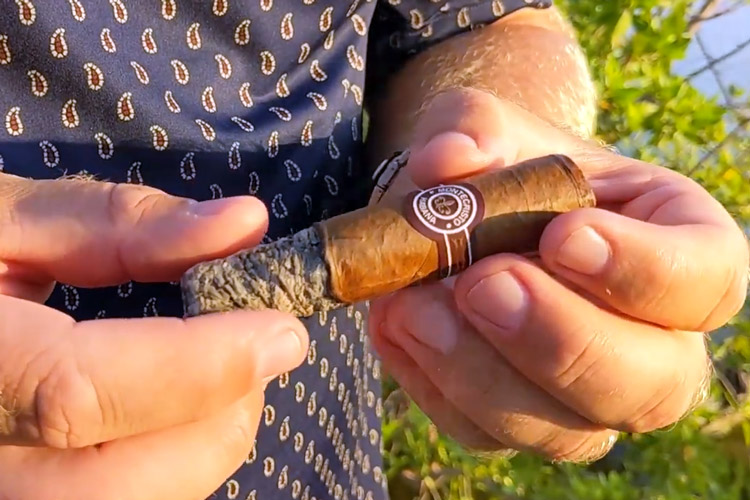 Montecristo Petit Edmundo Cigar Burn Quality