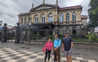Nury San Jose Walking Tour Guide Outside National Theatre