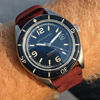 Spinnaker Fleuss Prussian Blue Dive Watch