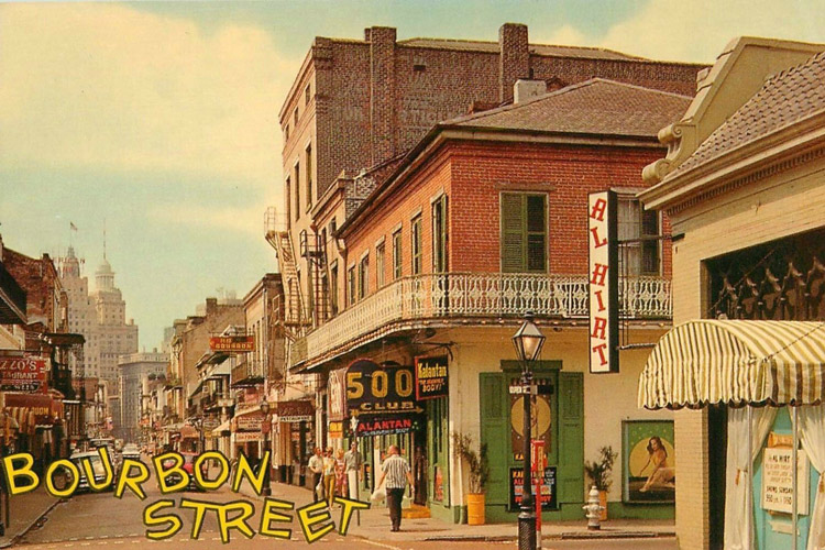 Bourbon Street New Orleans By Grant L