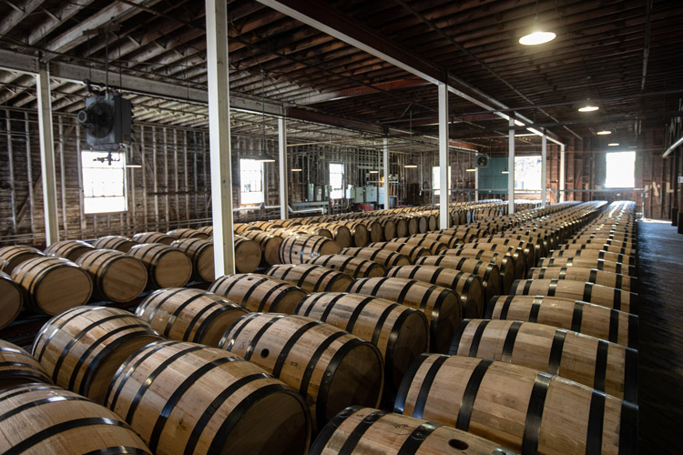 Buffalo Trace Barrels