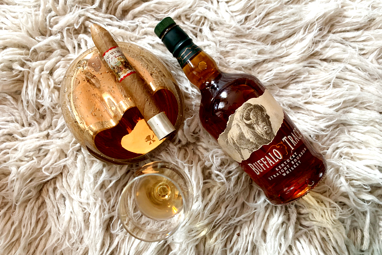 8 / 8 – Buffalo Trace Feature Square Bottle Back Bourbon Whiskey Review