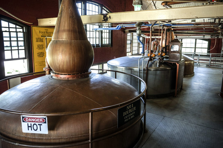 Four Roses Copper Stills